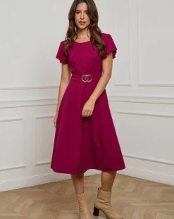 Alice & Charlotte Robes|Robe Judith prune