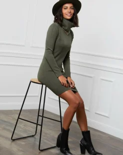 L'Armoire de Suzette Robes|Robe Julie kaki