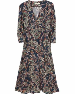 See u Soon Robes|Robe Kassandra imprimée marine