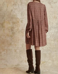 Garance Paris Robes|Robe Kate marron