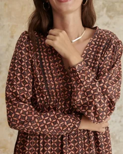 Garance Paris Robes|Robe Kate marron