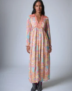 Manoush Robes|Robe longue Bollywood print