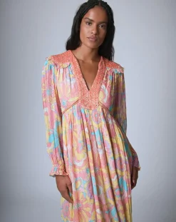 Manoush Robes|Robe longue Bollywood print