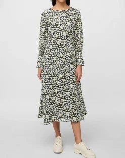 Marc O'Polo Robes|Robe longue fleurie multicolore