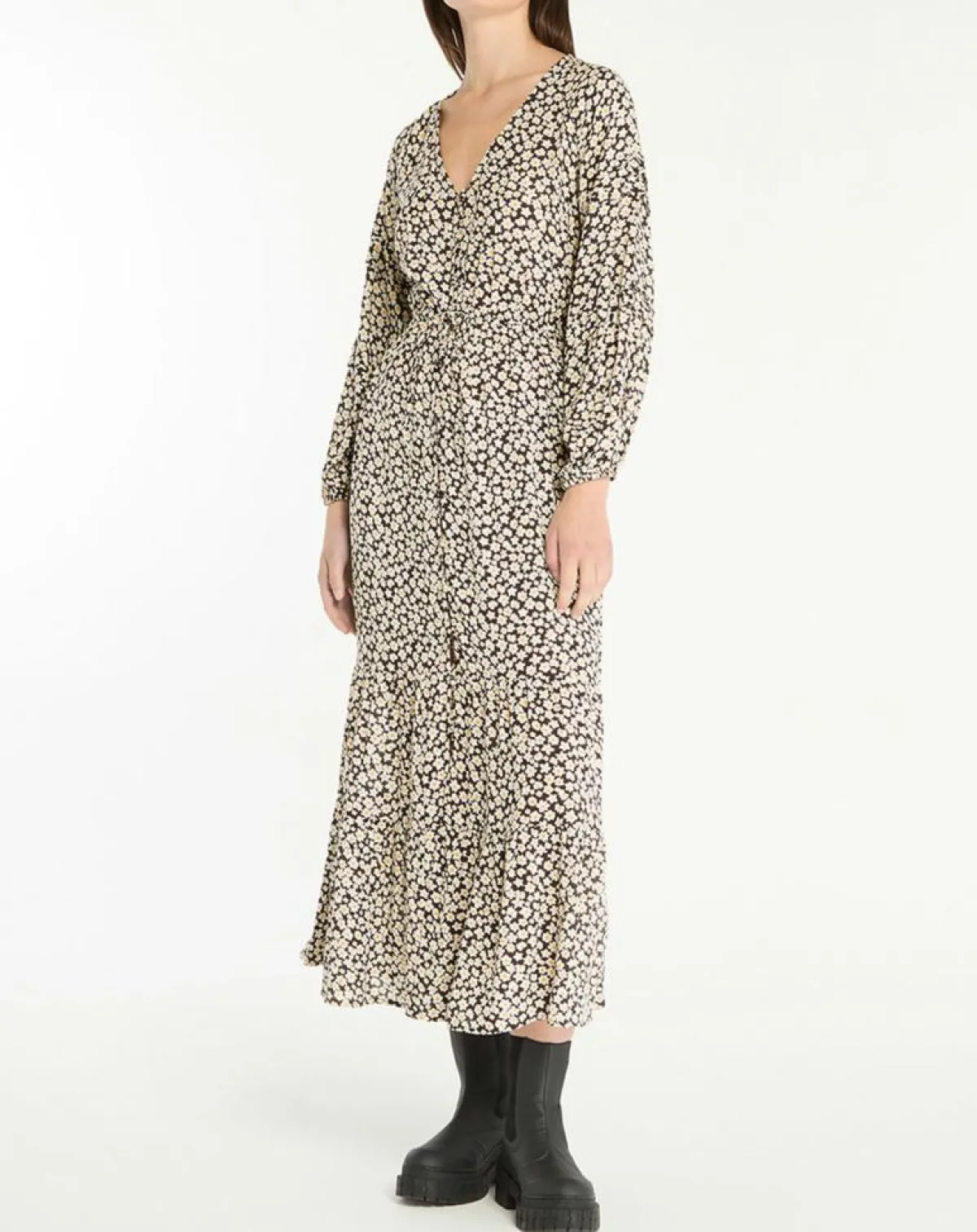 Billabong Robes|Robe longue Good Today Daisy Print multicolore