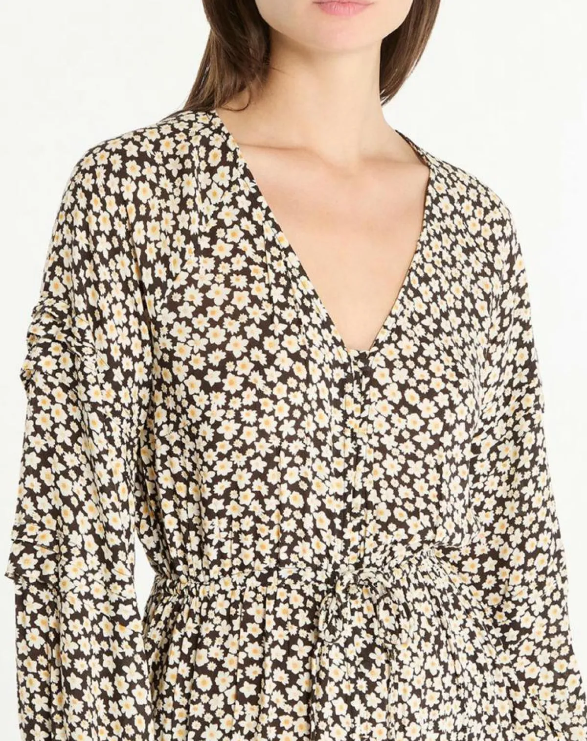 Billabong Robes|Robe longue Good Today Daisy Print multicolore