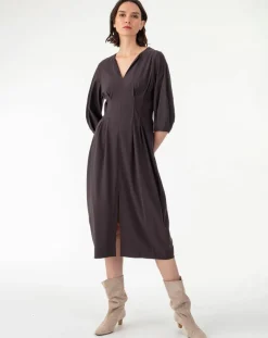 Indies Robes|Robe Longue Miranda choco