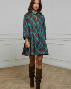 Alice & Charlotte Robes|Robe Louise café