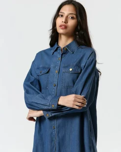 The Korner Robes|Robe Lucie bleue