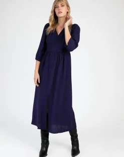 An'ge Robes|Robe Maelou navy