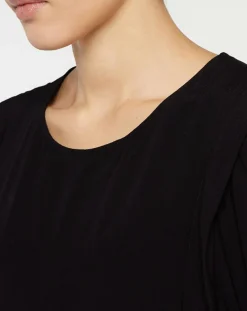 Galeries Lafayette Robes|Robe Magnolia noire