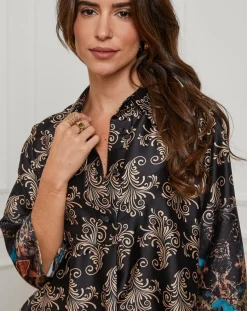 Alice & Charlotte Robes|Robe Marine noire