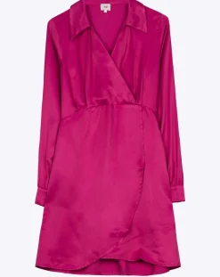 An'ge Robes|Robe Martinez framboise