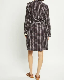 Harris Wilson Robes|Robe Meril imprimée marine