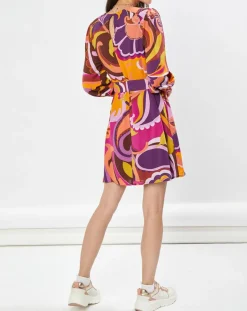 La Petite Etoile Robes|Robe Messer psyché multicolore