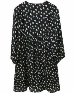 See u Soon Robes|Robe Michelle à fleurs marine