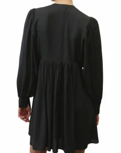Marc O'Polo Robes|Robe midi col V noir