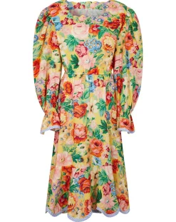 Manoush Robes|Robe Midi Laura imprimé