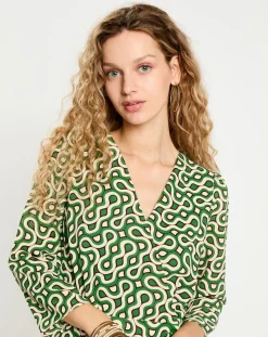 La Petite Etoile Robes|Robe Millo verte