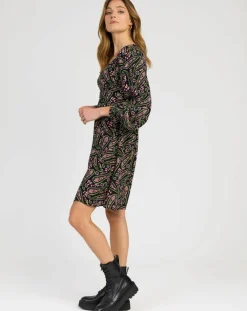 An'ge Robes|Robe Molly paisley noir