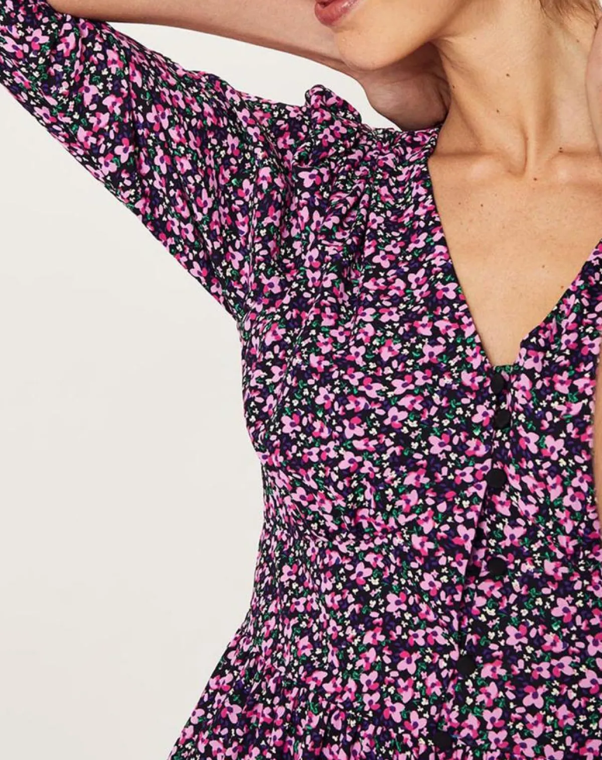 La Petite Etoile Robes|Robe Nasiria imprimée mauve