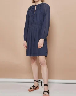 Mare di Latte Robes|Robe Oleria indigo