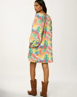 Manoush Robes|Robe Palm Springs print