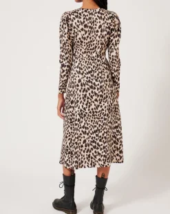 Manoush Robes|Robe Panthère Coeur léopard