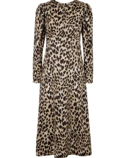 Manoush Robes|Robe Panthère Coeur léopard