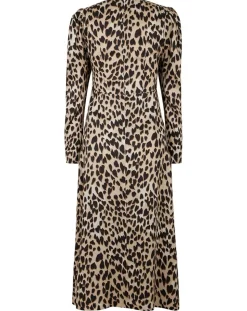 Manoush Robes|Robe Panthère Coeur léopard