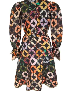 Manoush Robes|Robe Patchwork 70 noire