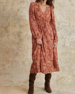 Garance Paris Robes|Robe Pauline camel