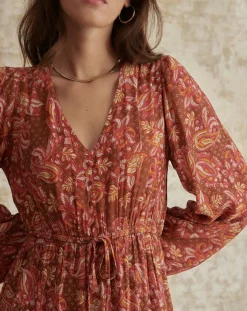 Garance Paris Robes|Robe Pauline camel