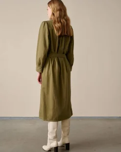 Bellerose Robes|Robe Penny verte