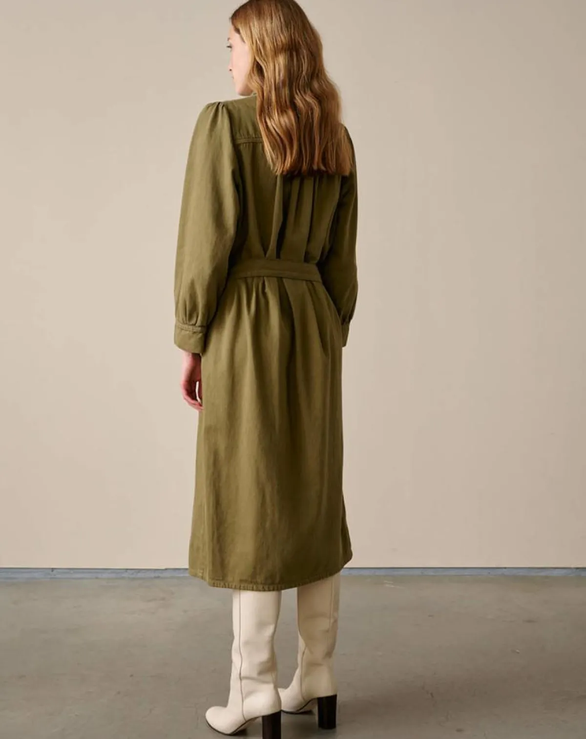 Bellerose Robes|Robe Penny verte