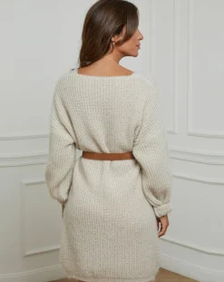 Alice & Charlotte Pulls|Robe Pull Juliette beige