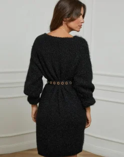 Alice & Charlotte Pulls|Robe Pull Juliette noir