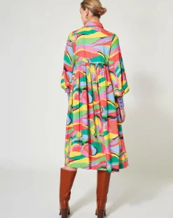 Manoush Robes|Robe Purple Country multicolore