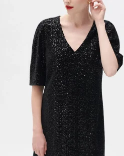 Caroll Robes|Robe Rafaela noire