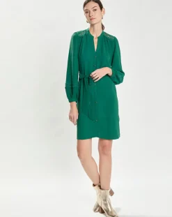 La Petite Etoile Robes|Robe Rea verte
