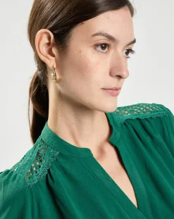 La Petite Etoile Robes|Robe Rea verte