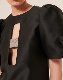 Tara Jarmon Robes|Robe Rettel noire