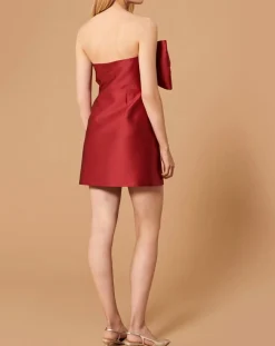 Tara Jarmon Robes|Robe Richesse rouge