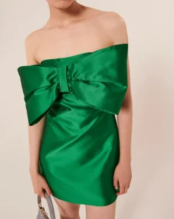 Tara Jarmon Robes|Robe Richesse verte