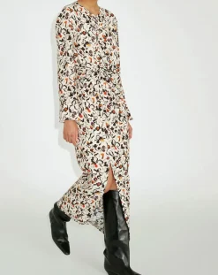 Zapa Robes|Robe Richie imprimée multicolore