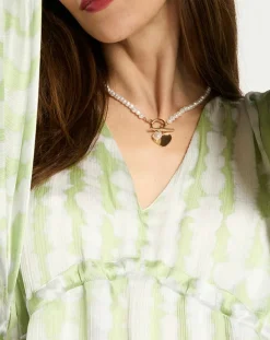 Zapa Robes|Robe Rokhya imprimée vert päle