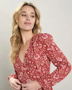 Hartford Robes|Robe Roll rouge brique