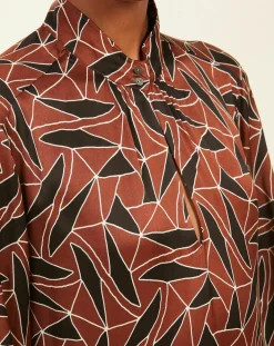 Hartford Robes|Robe Rosaria cacao