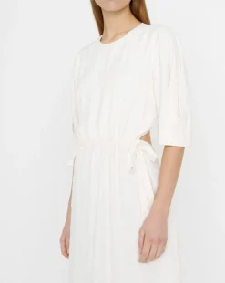 Zapa Robes|Robe Rotem imprimée nude