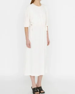 Zapa Robes|Robe Rotem imprimée nude